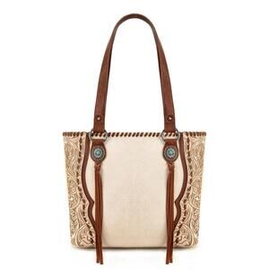 Trinity Ranch Stylish Embossed Tote Bag